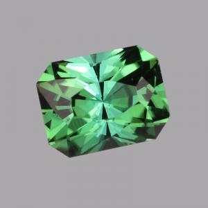 Tourmaline Radiant 1.28 carat Green Photo