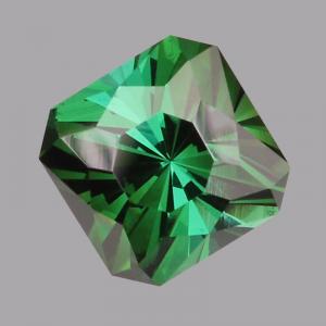 Tourmaline Square 1.80 carat Green Photo