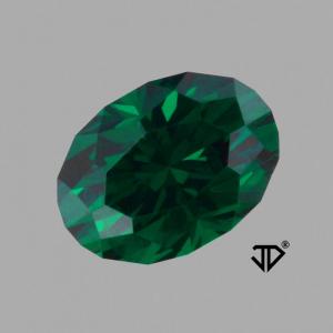Garnet Oval 3.27 carat Green Photo