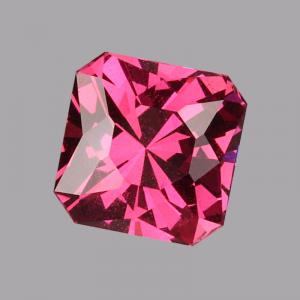 Garnet Square 2.18 carat Pink Photo