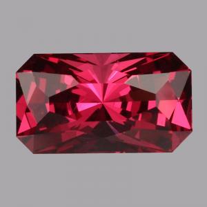 Garnet Radiant 2.92 carat Pink Photo