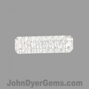Sapphire Radiant 1.06 carat White Photo