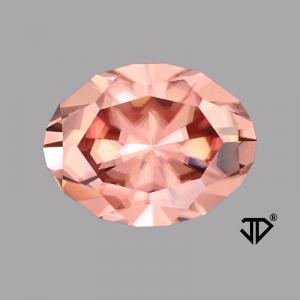 Zircon Oval 3.00 carat Pink Photo