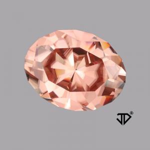 Zircon Oval 2.47 carat Pink Photo