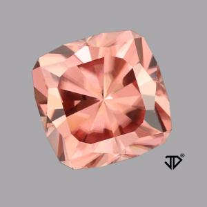 Zircon Cushion 4.24 carat Pink Photo