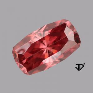 Zircon Cushion 4.61 carat Pink Photo