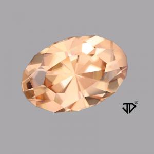 Zircon Oval 2.79 carat Yellow Photo