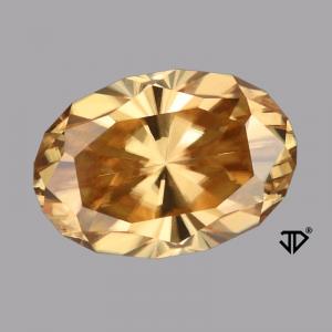 Zircon Oval 6.46 carat Yellow Photo