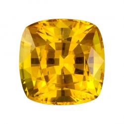 Sapphire Cushion 1.48 carat Yellow Photo