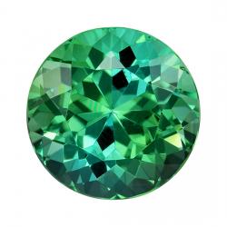 Tourmaline Round 4.72 carat Blue Green Photo