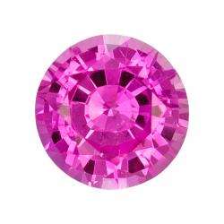 Sapphire Round 0.79 carat Pink Photo