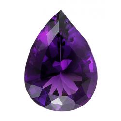 Amethyst Pear 26.52 carat Purple Photo