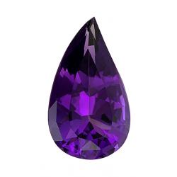 Amethyst Pear 13.35 carat Purple Photo