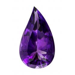 Amethyst Pear 20.50 carat Purple Photo