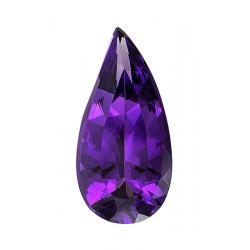 Amethyst Pear 12.82 carat Purple Photo