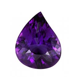Amethyst Pear 16.03 carat Purple Photo
