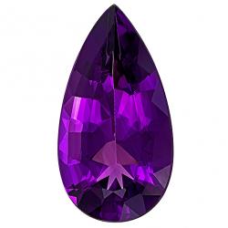 Amethyst Pear 10.03 carat Purple Photo