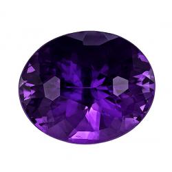 Amethyst Oval 10.55 carat Purple Photo