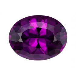 Garnet Oval 4.99 carat Purple Photo