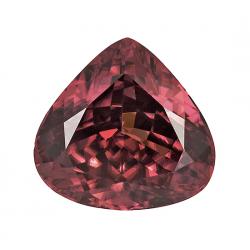 Zircon Pear 9.44 carat Brown Photo
