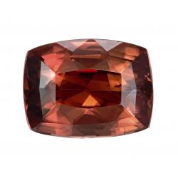 Zircon Cushion 6.62 carat Brown Photo