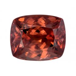 Zircon Cushion 8.11 carat Brown Photo