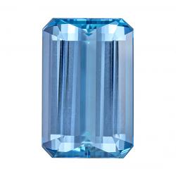 Aquamarine Emerald 14.78 carat Blue Photo