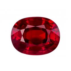 Ruby Oval 3.07 carat Red Photo