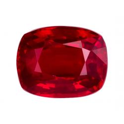 Ruby Cushion 0.80 carat Red Photo