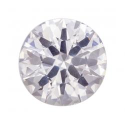Sapphire Round 0.90 carat White Photo
