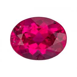 Tourmaline Oval 1.28 carat Red Purple Photo