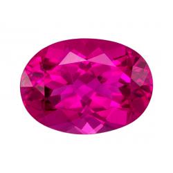 Tourmaline Oval 0.84 carat Red Purple Photo