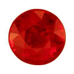 Ruby Round 0.40 carat Red Photo