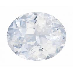Sapphire Oval 8.07 carat White Photo