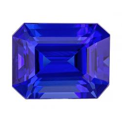 Tanzanite Emerald 2.80 carat Blue Purple Photo