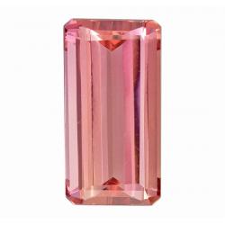 Topaz Emerald 2.18 carat Pink Orange Photo