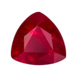Ruby Trillion 0.43 carat Red Photo