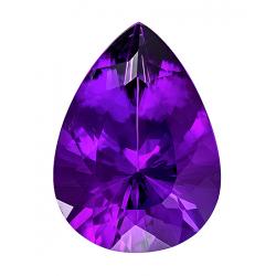 Amethyst Pear 12.91 carat Purple Photo
