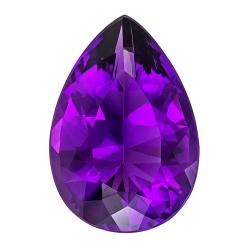 Amethyst Pear 15.61 carat Purple Photo