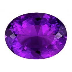 Amethyst Oval 15.03 carat Purple Photo