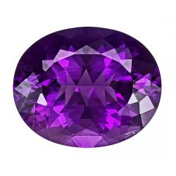 Amethyst Oval 10.12 carat Purple Photo