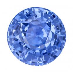Sapphire Round 4.23 carat Blue Photo