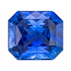 Sapphire Radiant 3.10 carat Blue Photo