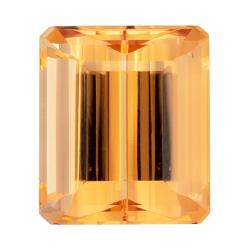 Topaz Emerald 2.66 carat Yellow Orange Photo