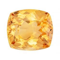 Topaz Cushion 2.47 carat Yellow Orange Photo