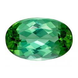 Tourmaline Oval 2.48 carat Blue Green Photo