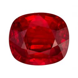 Ruby Cushion 1.41 carat Red Photo