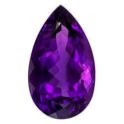 Amethyst Pear 79.81 carat Purple Photo