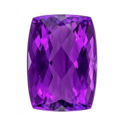 Amethyst Cushion 24.68 carat Purple Photo