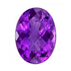 Amethyst Oval 10.96 carat Purple Photo